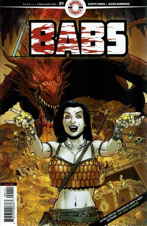 Babs 1A published by Ahoy with cover art by Jacen Burrows