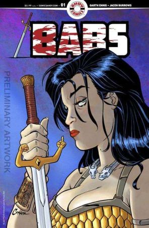 Babs 1C published by Ahoy with cover art by Amanda Conner