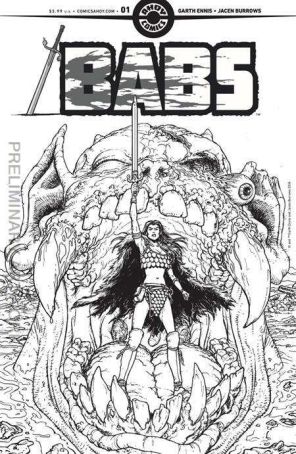 Babs 1D published by Ahoy with cover art by Chris Burnham