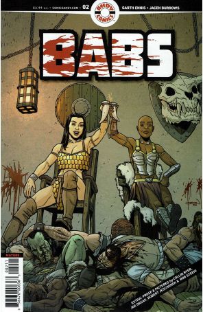Babs 2A published by Ahoy with cover art by Jacen Burrows