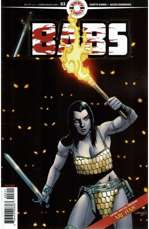 Babs 3A published by Ahoy with cover art by Jacen Burrows