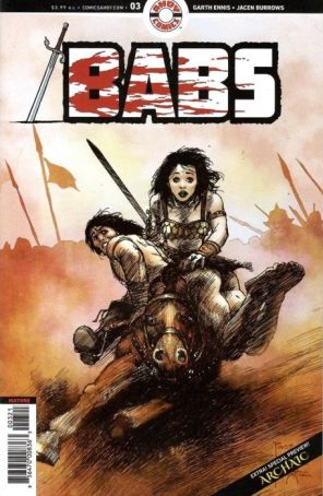 Babs 3B published by Ahoy with cover art by Richard Pace