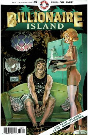 Billionaire Island 3 published by Ahoy with cover art by Steve Pugh