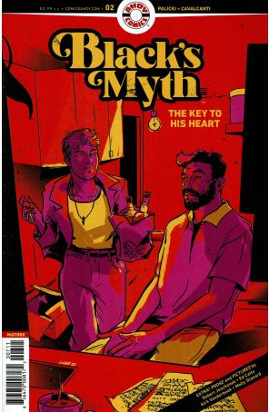 Black's Myth (Vol. 2) 2A published by Ahoy with cover art by Liana Kangas