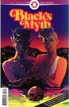 Black's Myth 3 published by Ahoy with cover art by Liana Kangas