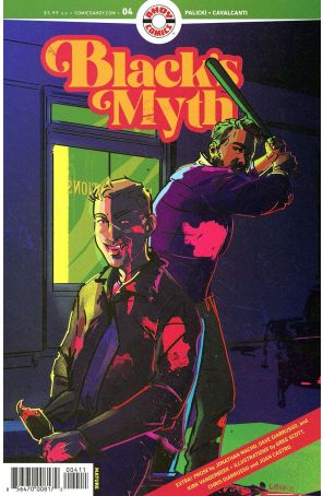 Black's Myth 4 published by Ahoy with cover art by Liana Kangas