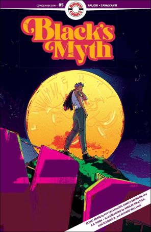 Black's Myth 5 published by Ahoy with cover art by Liana Kangas