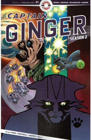 Captain Ginger Season 2 1 published by Ahoy with cover art by June Brigman