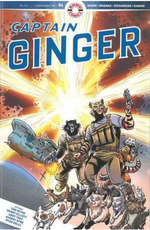 Captain Ginger 4 published by Ahoy with cover art by June Brigman