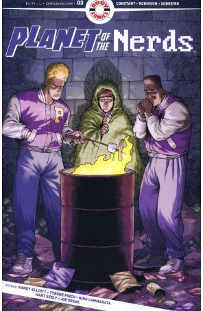 Planet of the Nerds 3 published by Ahoy with cover art by Alan Robinson