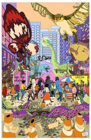 Project: Cryptid 2B published by Ahoy with cover art by Desi Aponte