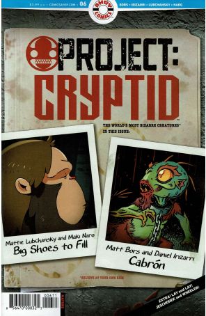Project: Cryptid 6 published by Ahoy with cover art by Daniel Irizarri