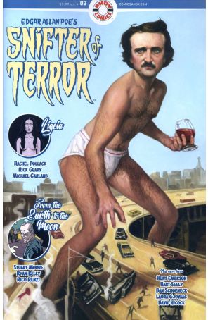 Snifter of Terror (Edgar Allan Poe's) 2 published by Ahoy with cover art by Richard Williams