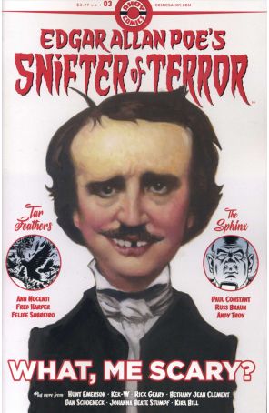 Snifter of Terror (Edgar Allan Poe's) 3 published by Ahoy with cover art by Richard Williams