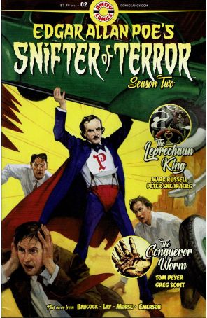 Snifter of Terror Season 2 (Edgar Allan Poe's) 2 published by Ahoy with cover art by Richard Williams
