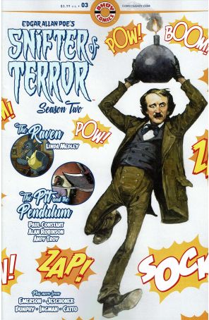 Snifter of Terror Season 2 (Edgar Allan Poe's) 3 published by Ahoy with cover art by Richard Williams
