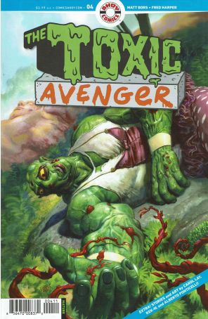 Toxic Avenger (Ahoy) 4A published by Ahoy with cover art by Fred Harper