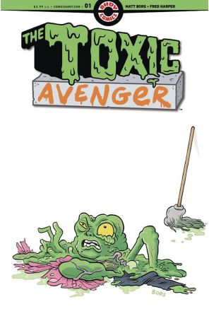 Toxic Avenger (Ahoy) 4B published by Ahoy with cover art by Matt Bors