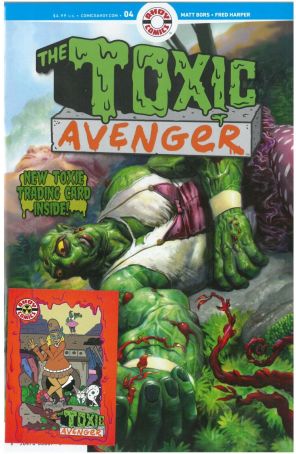 Toxic Avenger (Ahoy) 4D published by Ahoy with cover art by Fred Harper