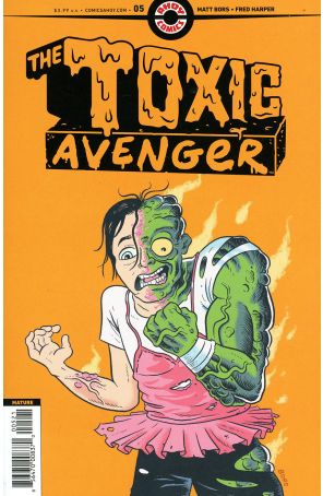 Toxic Avenger (Ahoy) 5B published by Ahoy with cover art by Matt Bors