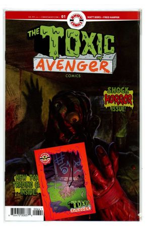 Toxic Avenger Comics 1D (with card) published by Ahoy