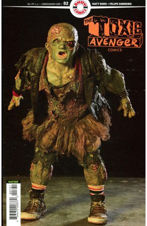 Toxic Avenger Comics 2C published by Ahoy with cover art by Movie Photo
