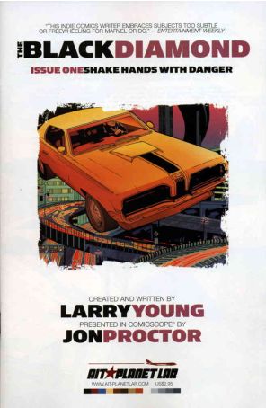 The Black Diamond 1 published by AiT-Planet Lar with cover art by Jon Proctor