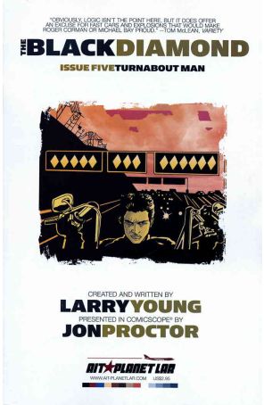 The Black Diamond 5 published by AiT-Planet Lar with cover art by Jon Proctor