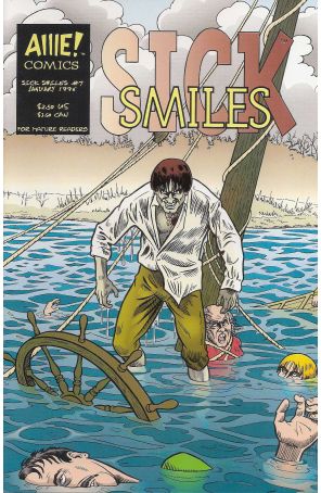 Sick Smiles 7 published by Aiiie with cover art by Tom Fetter