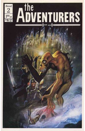 Adventurers (Aircel) 2 published by Aircel with cover art by Peter Hsu