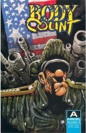 Body Count (Aircel) 4 published by Aircel with cover art by Dave Cooper