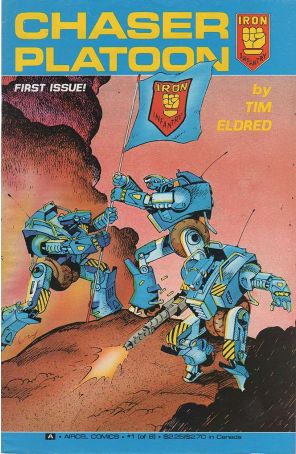 Chaser Platoon 1 published by Aircel with cover art by Tim Eldred