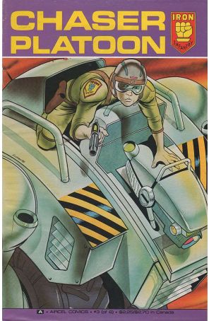 Chaser Platoon 3 published by Aircel with cover art by Tim Eldred
