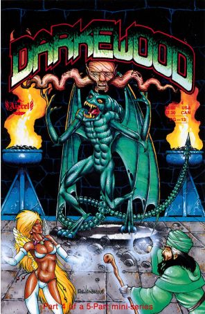 Darkewood 4 published by Aircel with cover art by Adrian Kleinbergen
