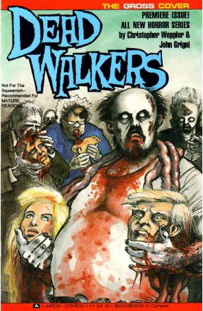 Deadwalkers 1A published by Aircel with cover art by Brooks Hagan