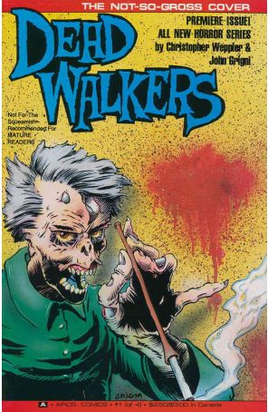 Deadwalkers 1B published by Aircel with cover art by Brooks Hagan