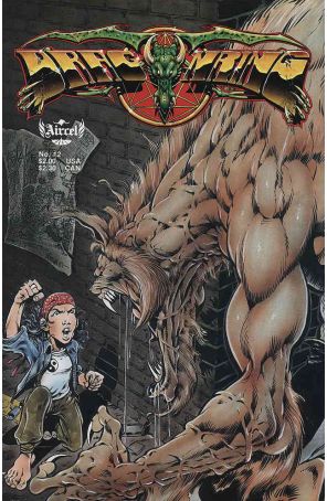 Dragonring (Vol. 2) 12 published by Aircel with cover art by Dale Keown