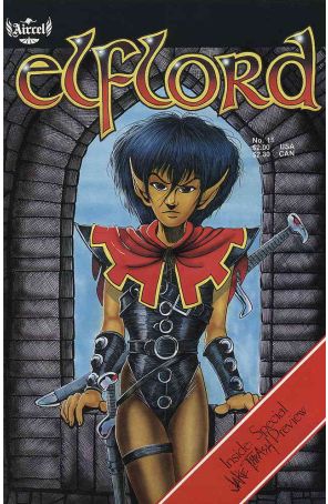 Elflord (2nd Series) 15 published by Aircel with cover art by Barry Blair