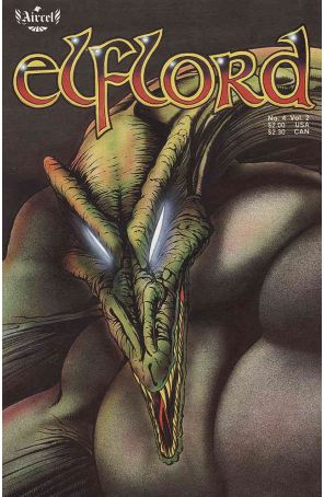 Elflord (2nd Series) 4 published by Aircel with cover art by Barry Blair