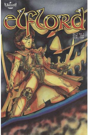 Elflord (2nd Series) 5 published by Aircel with cover art by Barry Blair