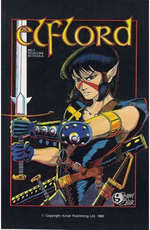 Elflord 3 published by Aircel with cover art by Barry Blair