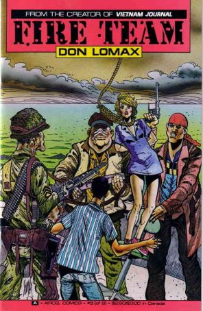 Fire Team 3 published by Aircel with cover art by Don Lomax