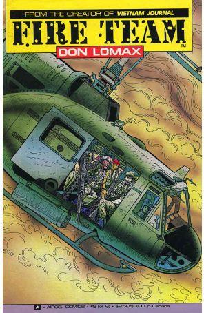Fire Team 5 published by Aircel with cover art by Don Lomax