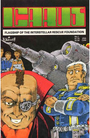 Icarus (Aircel) 1 published by Aircel with cover art by Dave Cooper