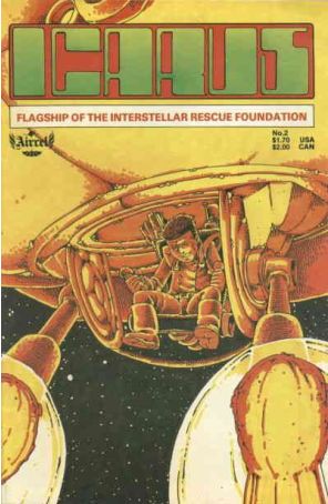 Icarus (Aircel) 2 published by Aircel with cover art by Dave Cooper