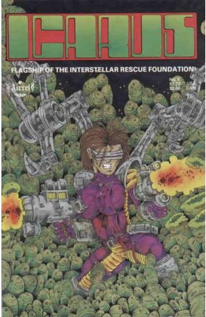 Icarus (Aircel) 4 published by Aircel with cover art by Dave Cooper
