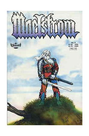 Maelstrom 9 published by Aircel with cover art by Jim Somerville