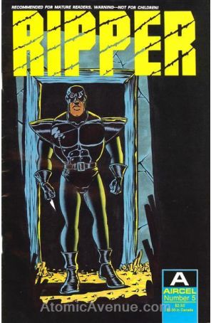 Ripper 5 published by Aircel with cover art by Barry Blair