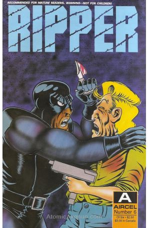 Ripper 6 published by Aircel with cover art by Barry Blair