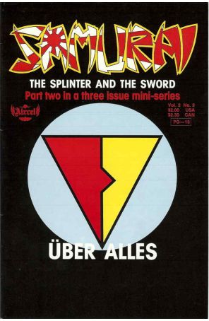 Samurai (Vol. 2) 2 published by Aircel with cover art by Pat McEown